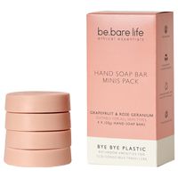 be.bare Mini Hand Soap Bars